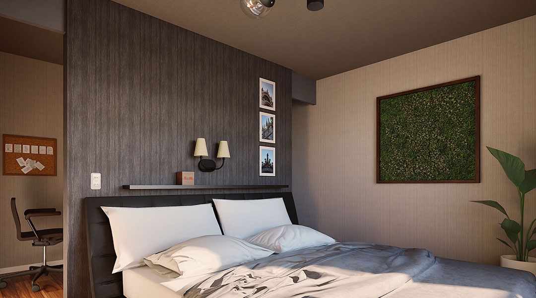 アルチェ柏6号地参考プラン3枚目│主寝室昼